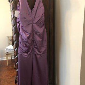 David’s Bridal long Bridesmaid dress!